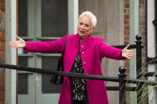 Week 3 Trish Minniver played by Denise Welch in Hollyoaks