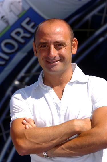Italian manager Paolo Bettini before the start of the race