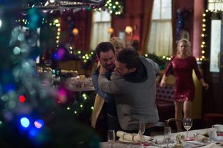 Eastenders iconic Mick Carter and Dean Wicks