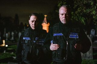 Reece Shearsmith and Steve Pemberton as cops