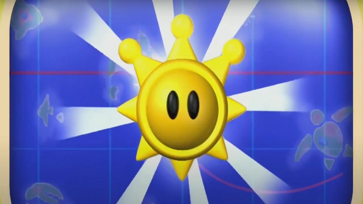 Shine Sprite Super Mario Sunshine