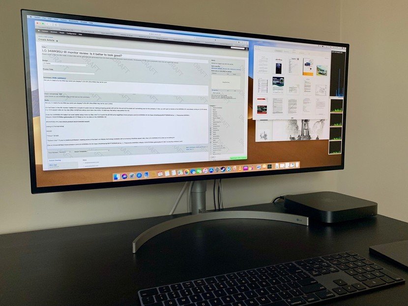 LG 34WK95U-W Nano-ISP UltraWide