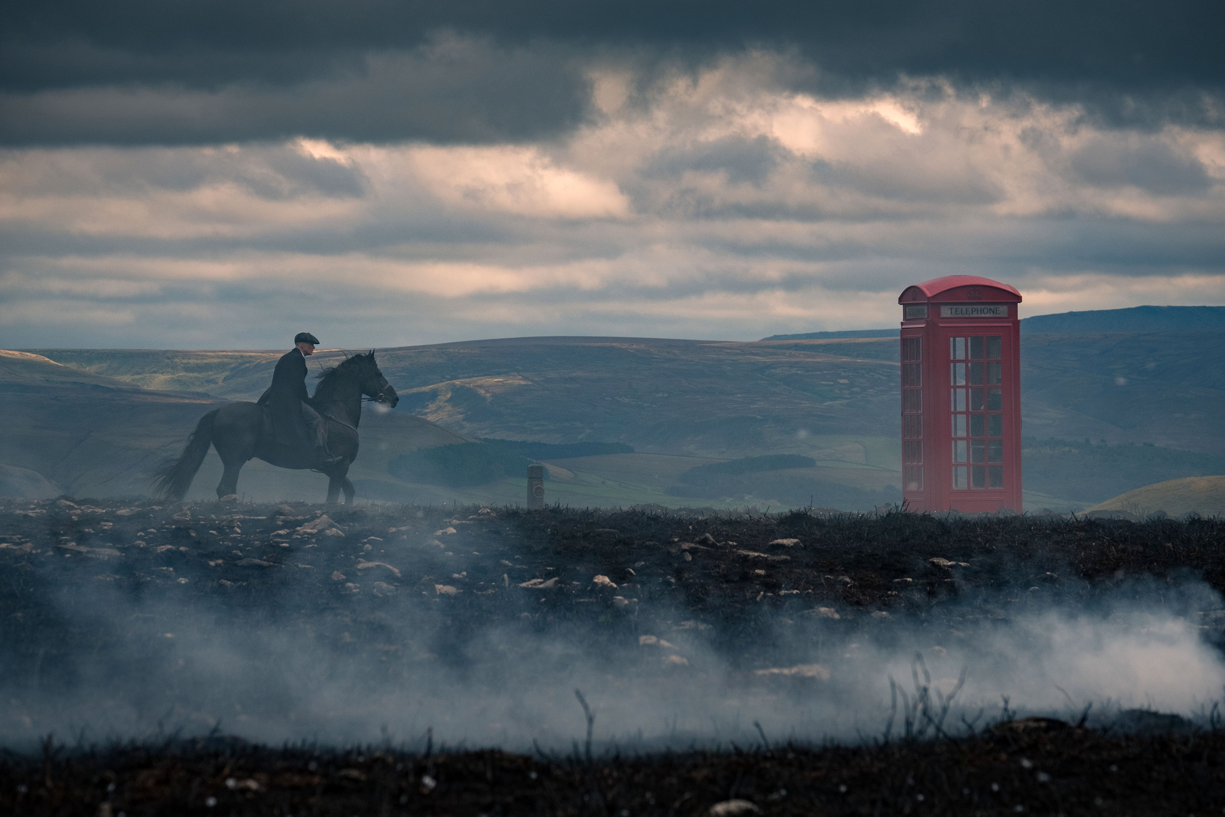 Peaky Blinders series five Tommy on a horse