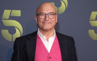 Gregg Wallace, here on the red carpet, has become a household name as a judge on MasterChef.