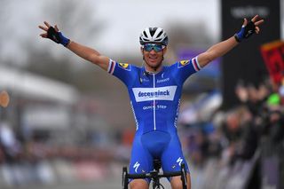Zdenek Stybar (Deceuninck-QuickStep) wins Omloop Het Nieuwsblad
