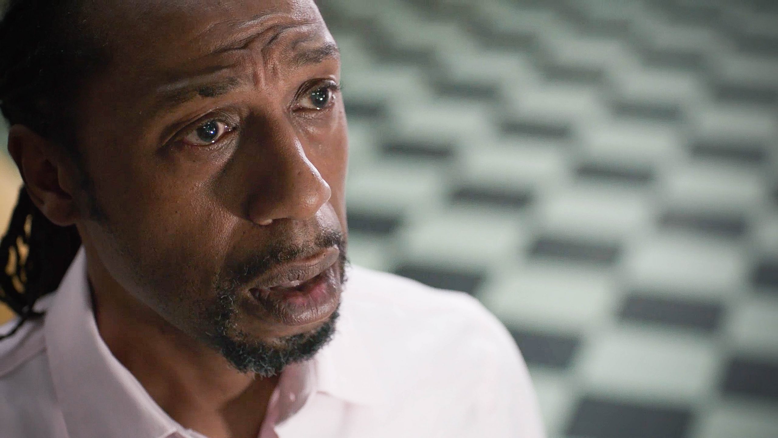 Upset and tearful Noel in Casualty