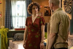 Helen Baxendale and Ian Hart play Callum's parents Meggie and Ryan