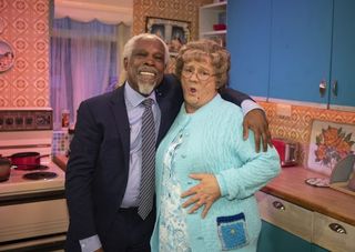 Billy Ocean with Mrs Brown