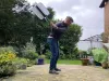 On Par Golf Power Swing Fan