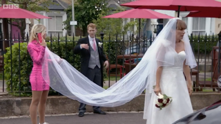 Rainie Stuart wedding EastEnders