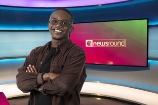 Newsround presenter De’Graft Mensah