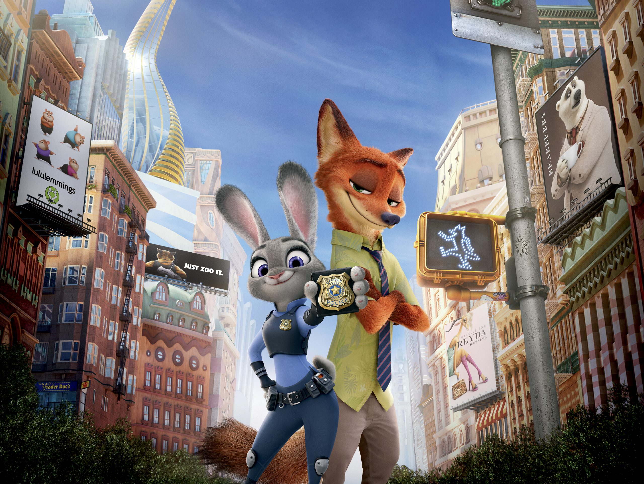 TV tonight the stars of Zootropolis.