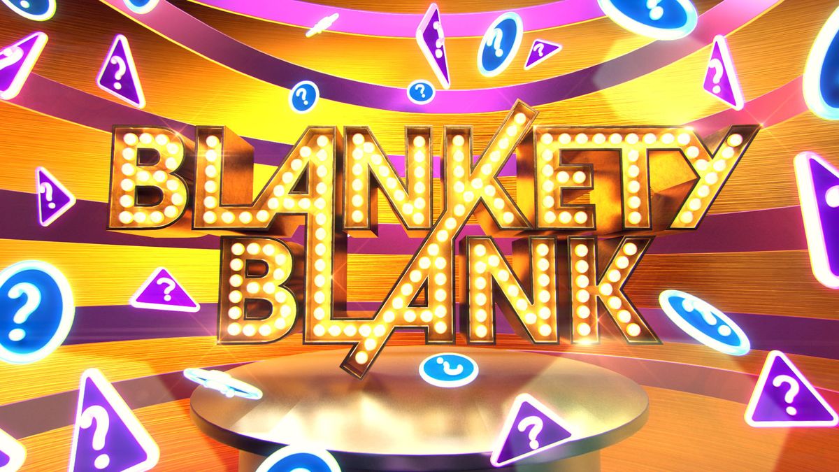 Blankety Blank Christmas special 2020 with Bradley Walsh