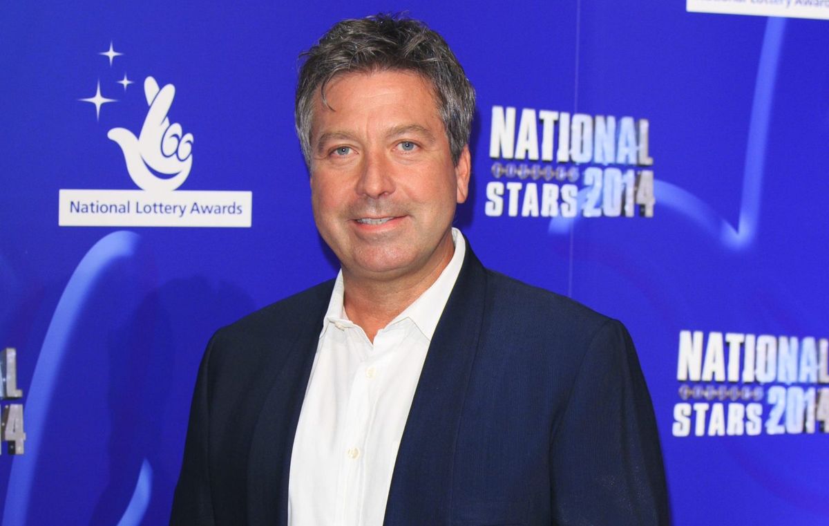 John Torode on the red carpet. 