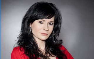 Emmerdale's Chas Dingle (played by Lucy Pargeter)