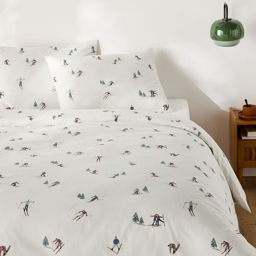 Duvet Cover Set in 30% Recycled Cotton With Rectangular Pillowcase.tout Schuss