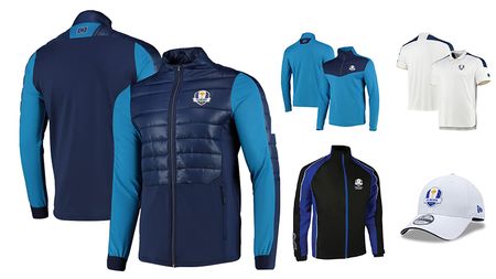 Ryder Cup Shop - merchandise montage