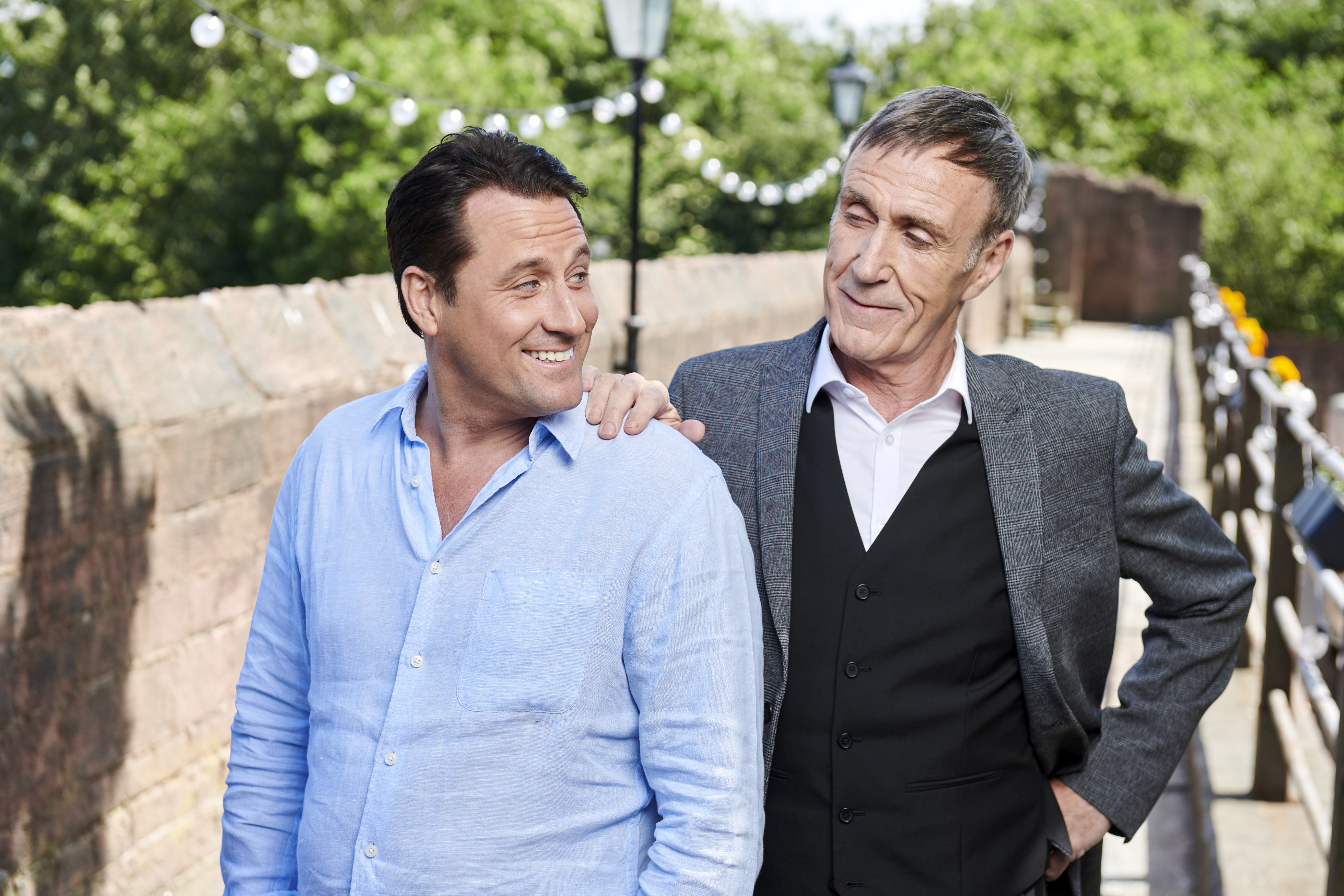 Tony Hutchinson and his father Edward Hutchinson