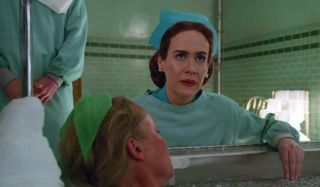 Ratched star Sarah Paulson as the famous nurse