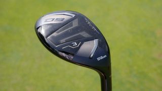 Wilson Staff D9 Hybrid on the course showing its futuristic club head