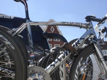 The bike of Andy Schleck