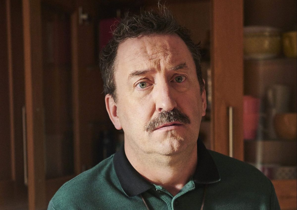 Lee Mack as Stuart in Semi-Detached