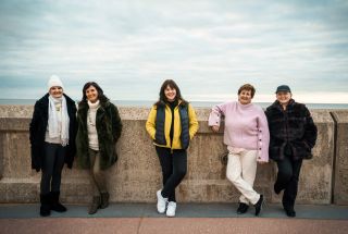 The Nolan sisters in At Home with the Nolans