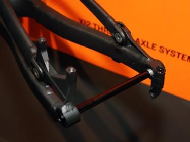 Expect to see more 142x12mm rear thru-axle setups in the coming season.