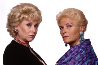 Peggy Mitchell and Pat Butcher in EastEnders