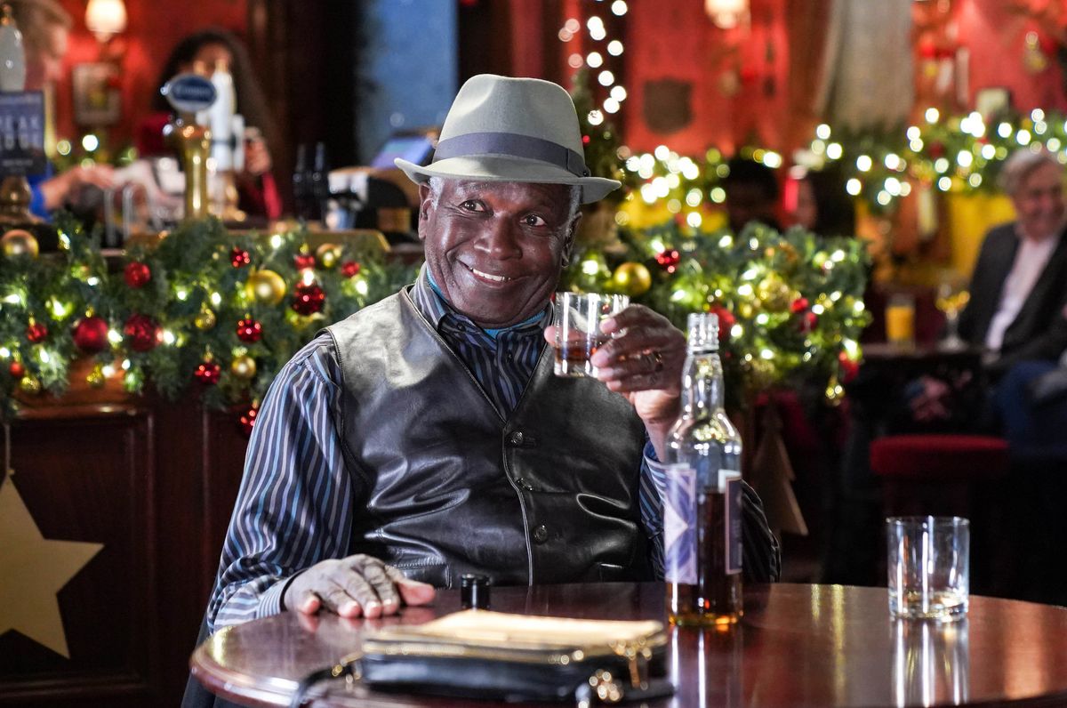 Patrick Trueman is back from Trinidad in EastEnders