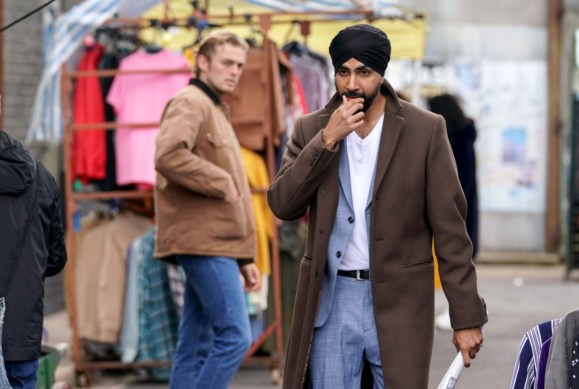 Kheerhat warns Peter in EastEnders