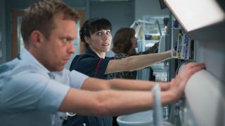 Dylan, Faith and Connie finds themselves against the wall in Resus