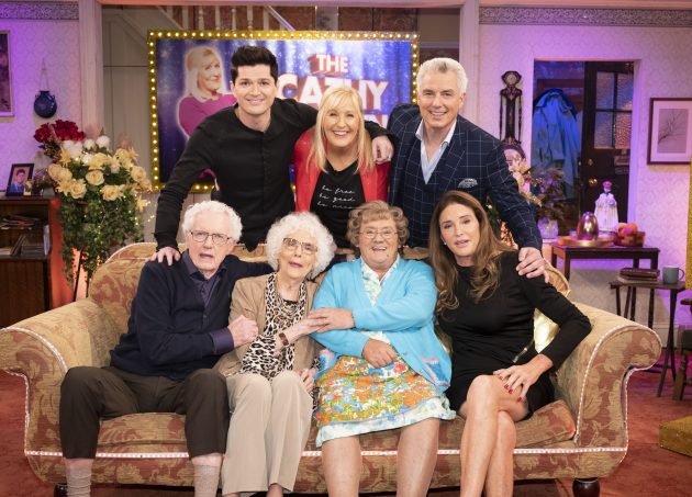 Mrs Brown and guests