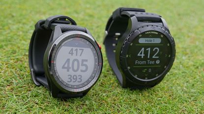 Garmin Approach S62 GPS Watch vs SkyCaddie LX5 GPS Watch