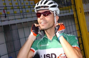 Italian champion Giovanni Visconti (ISD Neri)