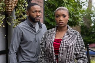 Celeste and Bobby Faroe in Hollyoaks