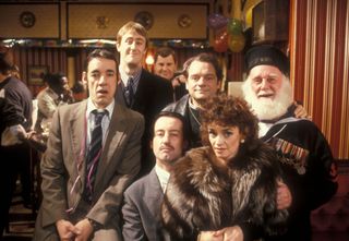 Trigger in Only Fools with Rodney, Del, Albert, Boycie and Marlene