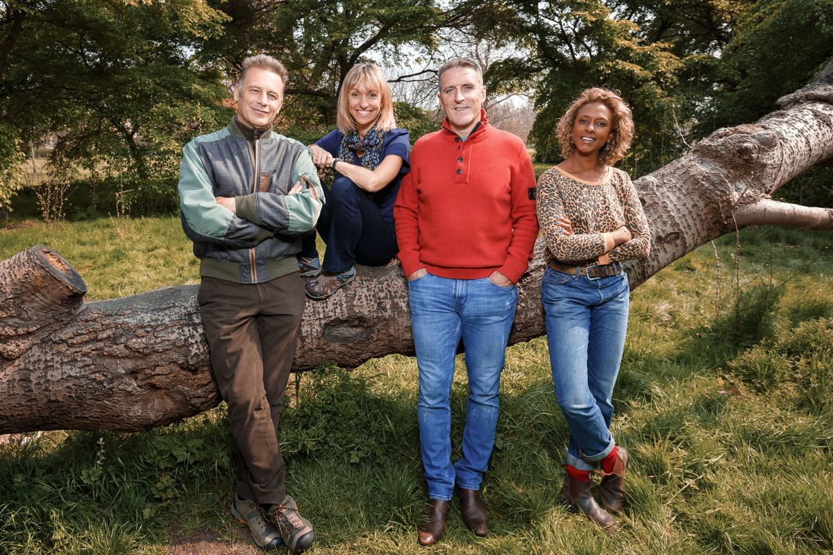 Springwatch presenters Chris Packham, Michaela Strachan, Iolo Williams and Gillian Burke