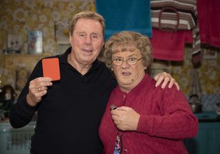 Harry Redknapp and Mrs Brow