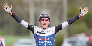 Stage 5 - Jake Klajnblat wins Penola road race at Tour of the Great South Coast