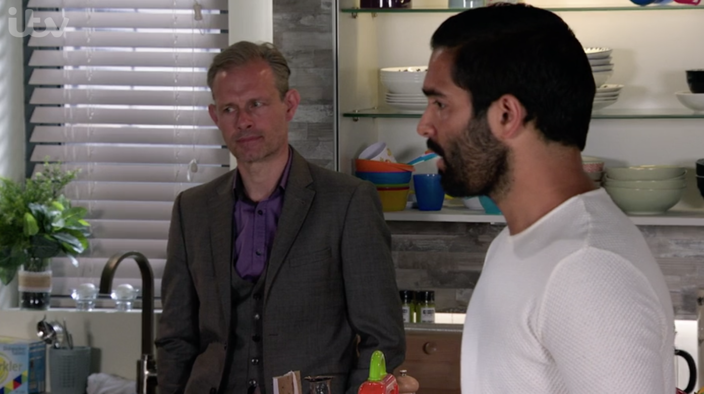 Imran, Leanne and Nick Coronation Street