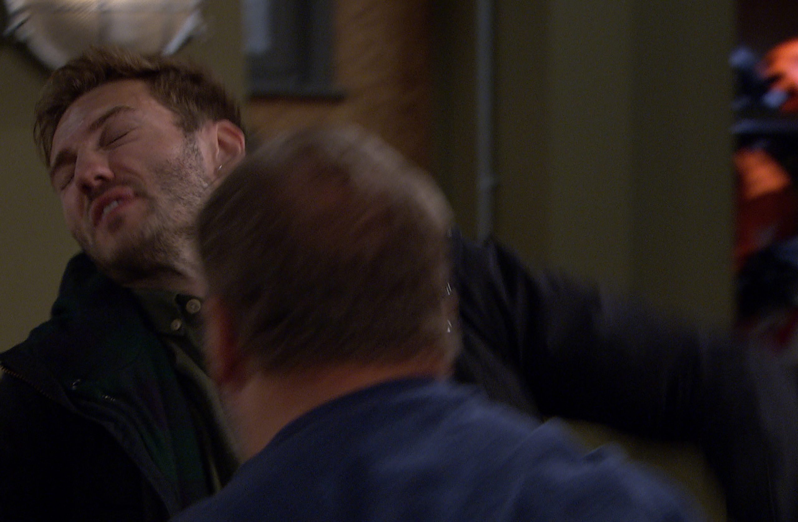 Will Taylor [DEAN ANDREWS] finally snaps at Jamie Tate [ALEXANDER LINCOLN]