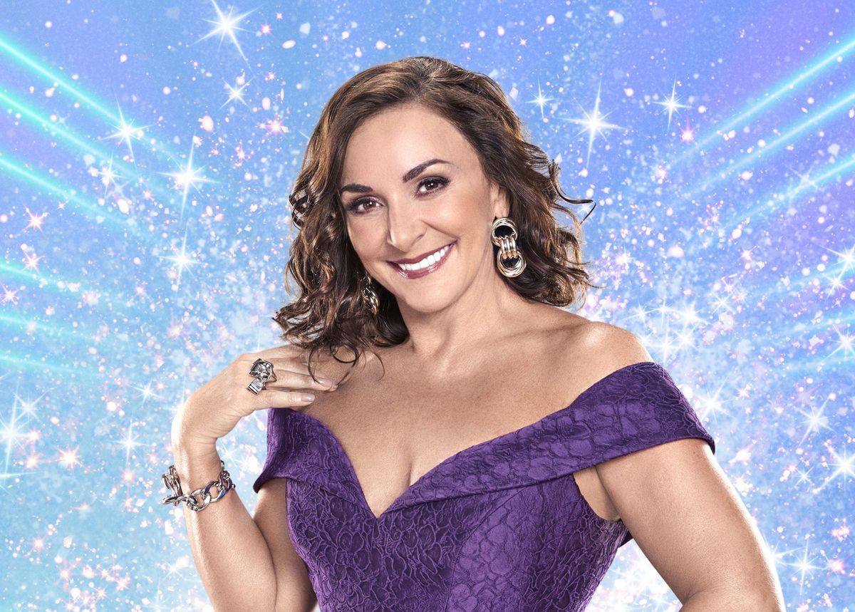 Strictly&#039;s head judge Shirley Ballas in a glamorous gown