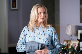 Kathy Beale finds out about the attack on Ian Beale in EastEnders