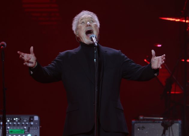 Tom Jones singing