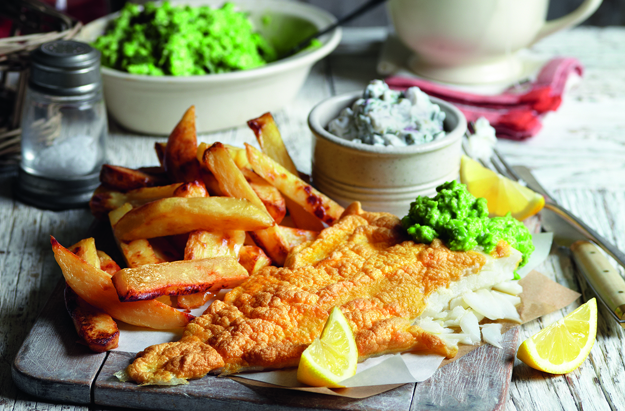 Slimming World fish and chips