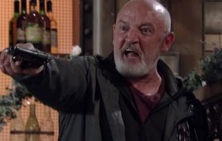 Thelma reckons Corrie could do with a few less murderers like Pat Phelan (credit: ITV)