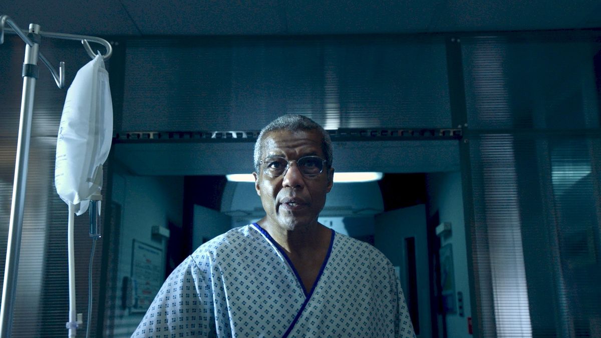 Holby City star Hugh Quarshie plays Ric Griffin