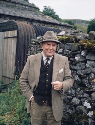 Robert Hardy as Siegfried Farnon in All Creatures Great and Small