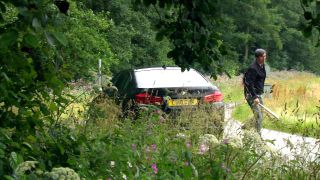 Jamie declares his love for Belle, then he spots Cain approaching in Emmerdale